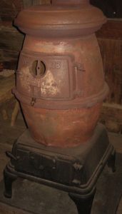 Potbelly stove, courtesy of Museum of Appalachia