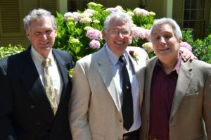 Craig (L-R), Denny, and Ken Dennis, Dorothy's sons