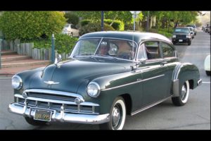 The "Grey Ghost" looked like this '49 Chevy, but not nearly so shiny.