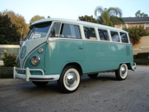 This is what their VW bus looked like.
