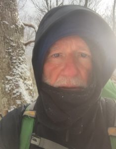 My trail name, "Lucky," didn't fit on Day One -- it was 8 degrees.