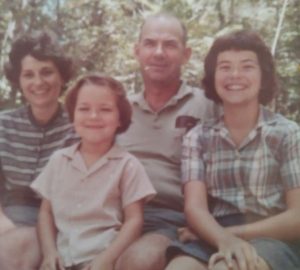 Jane, Carolyn, John and Alice Greer in 1964.